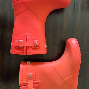 Hunter Pink Kids Rain Boots